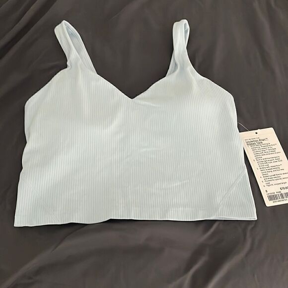 Lululemon align tank sz 8 powder blue NWT - Picture 1 of 5